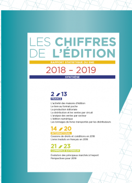 Chiffres clés de l'édition - Syndicat national de l'édition